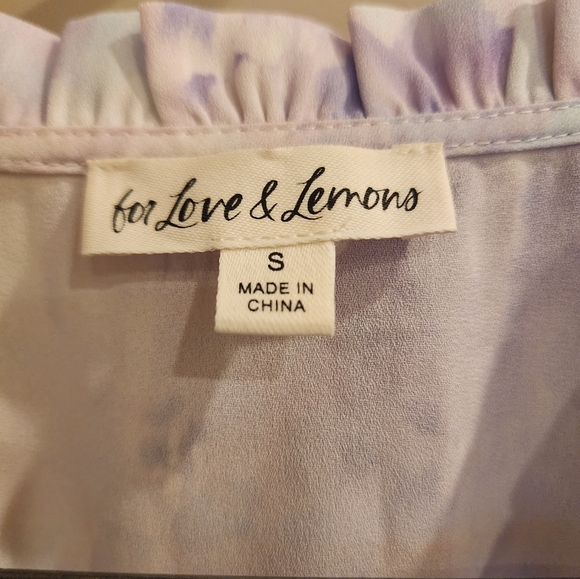 For Love and Lemons Blouse - Picture 3 of 4